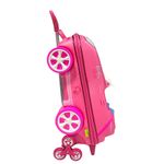 mochila com rodinha barbie conversível