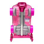 mochila com rodinha barbie conversível