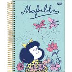 caderno universitário 1x1 mafalda
