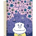 caderno universitário 10x1 mafalda