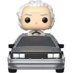 back to the future - doc with time machine 40th (133) - funko