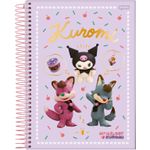 caderno universitário 10x1 my melody e kuromi