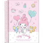 caderno universitário 1x1 my melody
