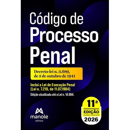 código de processo penal - bolso