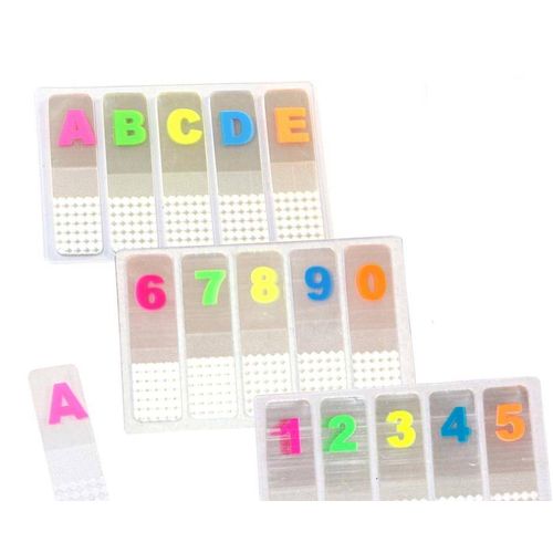 adesivo marcador de página neon