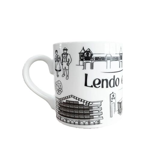 caneca 350ml lendo em blumenau