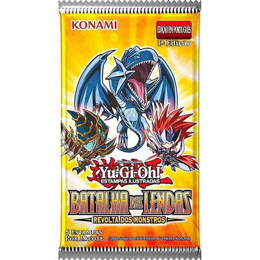yu gi oh - batalha das lendas - revolta dos monstros - konami