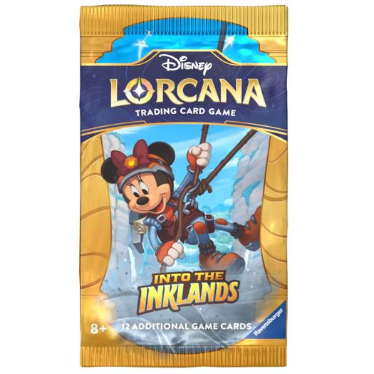disney lorcana - set 3 into the inklands booster - inglês disney lorcana - set 3 into the inklands booster - inglês