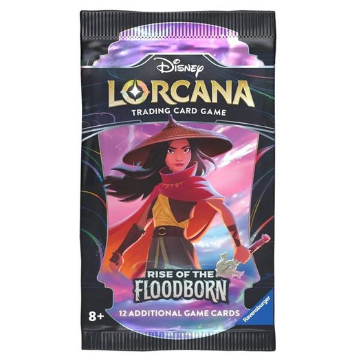 disney lorcana - set 2 rise of the floodborn booster - inglês disney lorcana - set 2 rise of the floodborn booster - inglês