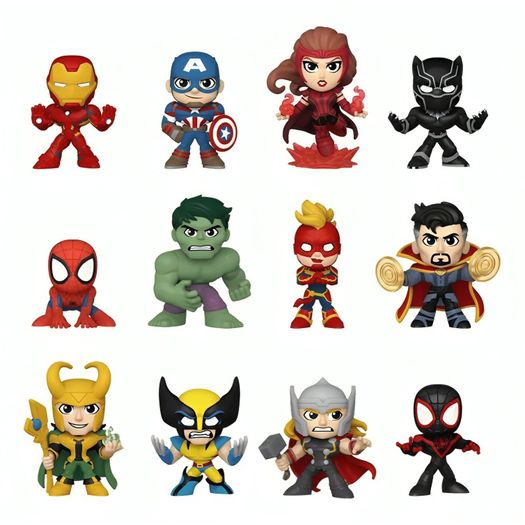 mystery mini - marvel new classics - funko mystery mini - marvel new classics - funko