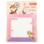 bloco adesivo sticky note glitter animal 50 folhas diversos modelos