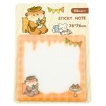 bloco adesivo sticky note glitter animal 50 folhas diversos modelos