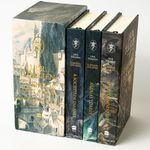 box trilogia o senhor dos anéis - edição com ilustrações de alan lee