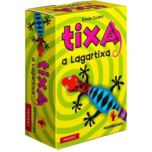 tixa, a lagartixa - papergames