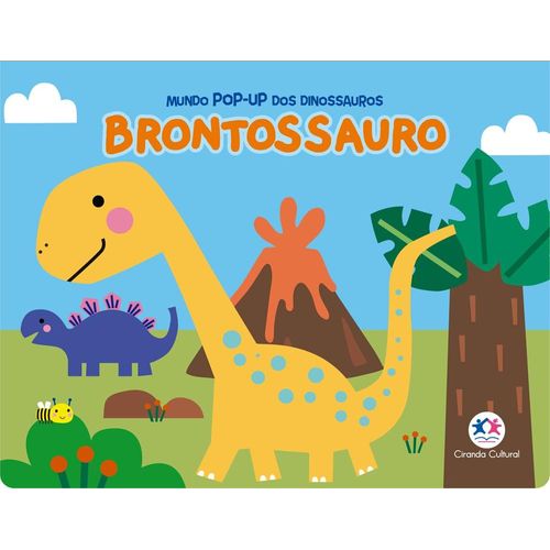 brontossauro - mundo pop-up dos dinossauros