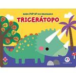 tricerátopo - mundo pop-up dos dinossauros