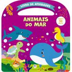 animais do mar - atividades e mais 50 adesivos