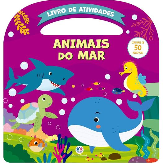 animais do mar - atividades e mais 50 adesivos animais do mar - atividades e mais 50 adesivos