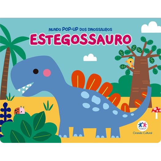 estegossauro - mundo pop-up dos dinossauros