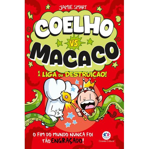 coelho vs macaco e a liga da destruição! - livro 3