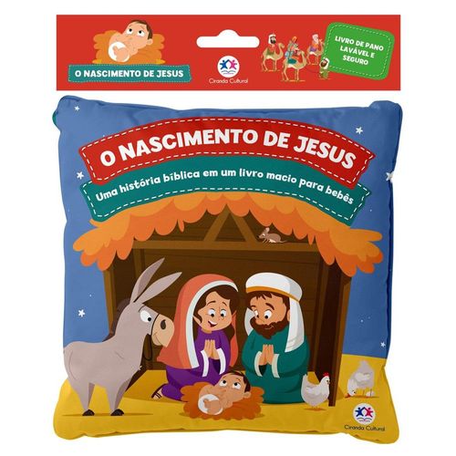 o nascimento de jesus - meu livro de pano