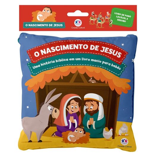 o nascimento de jesus - meu livro de pano