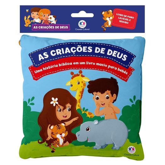 as criações de deus - meu livro de pano as criações de deus - meu livro de pano