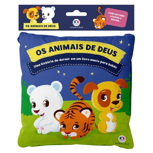 os animais de deus - meu livro de pano os animais de deus - meu livro de pano