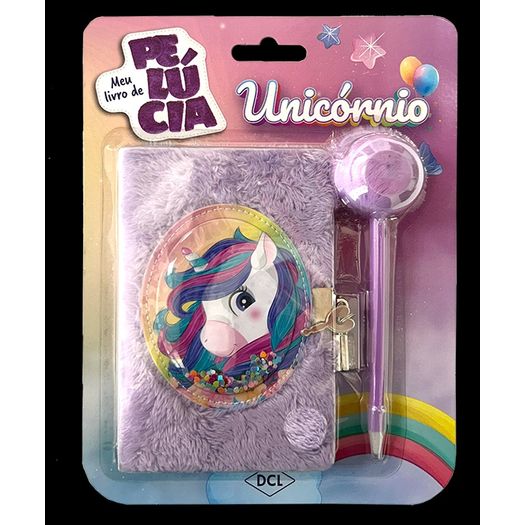 meu livro de pelúcia médio - unicórnios