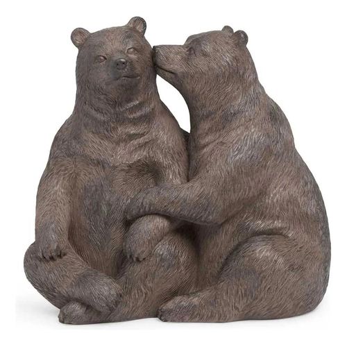 escultura-casal-de-ursos-resina