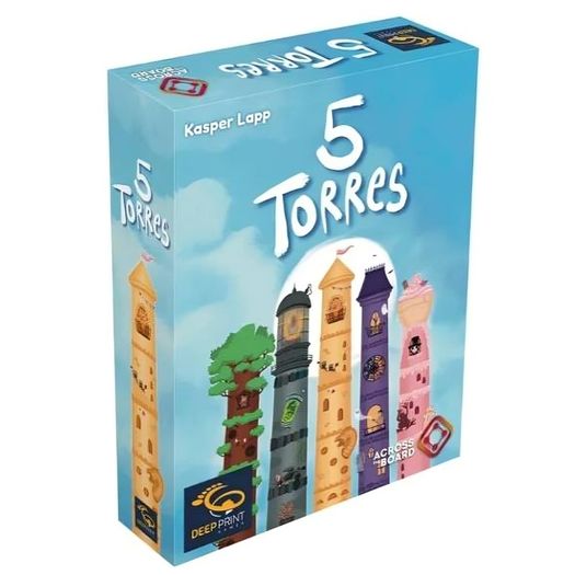 5 towers - jogo across the board