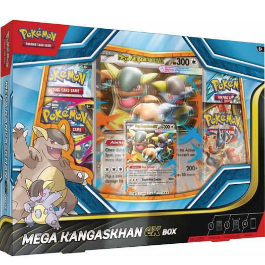 pokémon - mega kangaskhan ex box - inglês pokémon - mega kangaskhan ex box - inglês