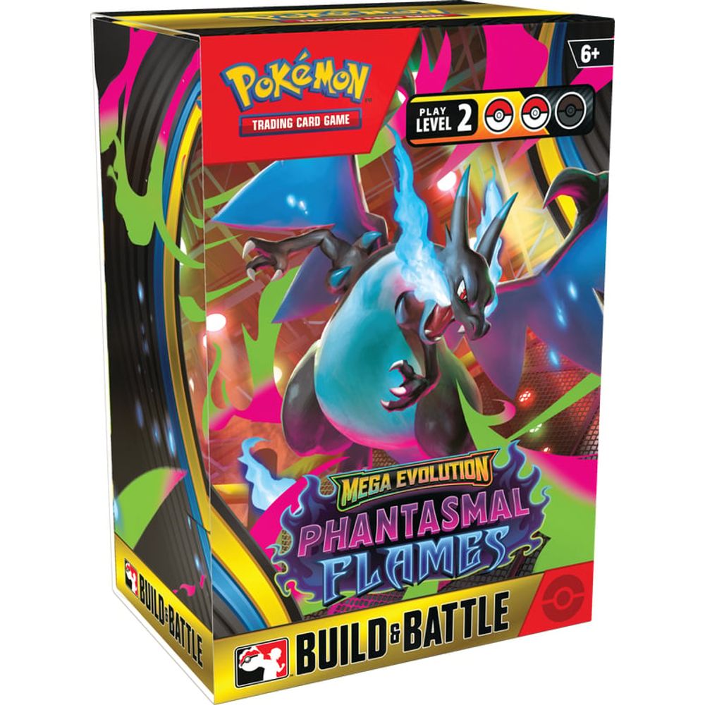 海外版POKÉMON MEGA EVOLUTION PHANTASMAL FLE Pokémon Mega Evolution Phantasmal Flames Blister Unitário En
