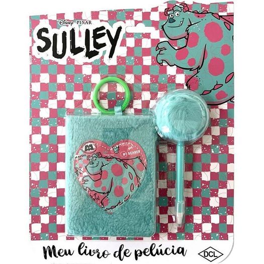 disney - meu livro de pelúcia pequeno - sulley