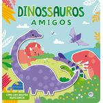dinossauros amigos - atividades com adesivos cola e descola