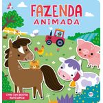 fazenda animada - atividades com adesivos que cola e descola