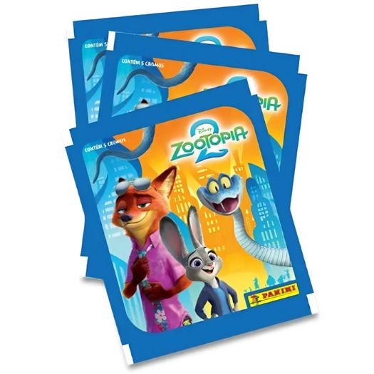 zootopia movie - envelope 5 cromos