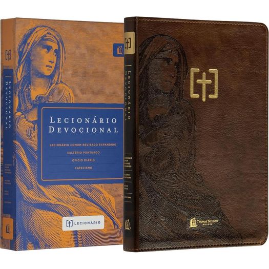 lecionário devocional - couro soft com slipcase