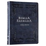 bíblia nvi - letra sênior - azul