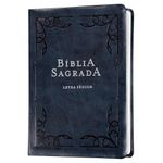 bíblia nvi - letra sênior - azul