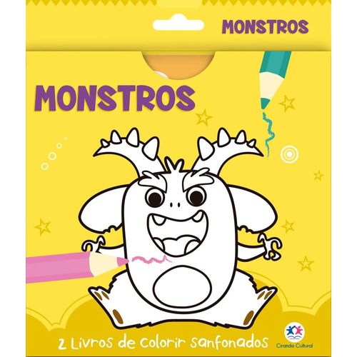 monstros---2-livros-de-colorir-sanfonados