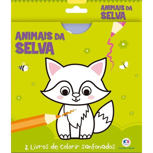 animais-da-selva---2-livros-de-colorir-sanfonados