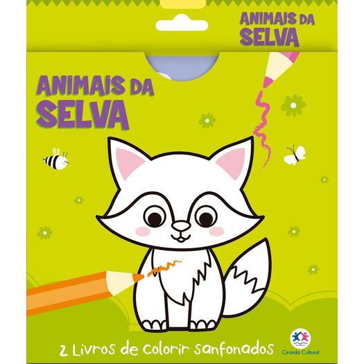 animais-da-selva---2-livros-de-colorir-sanfonados