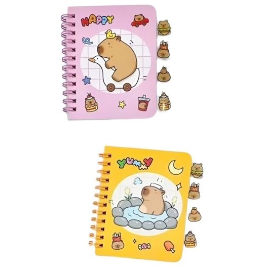 caderneta de anotações mini capivara diversos modelos caderneta de anotações mini capivara diversos modelos