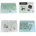 kit-6-papeis-de-carta-e-3-envelopes-panda