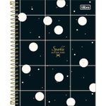 caderno colegial 10x1 160 folhas capa dura west village