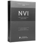 bíblia sagrada nvi premier collection - capa vinho