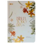 bíblia todo dia letra grande capa floral