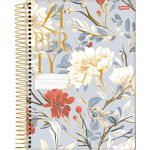 caderno linguagem 80 folhas liberty floral