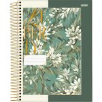 caderno linguagem 80 folhas liberty floral